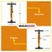 INGCO Aluminum Hand Pump For Bicycle MPP4501 •BUILDMATE• HT2