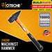 Hoteche 1000g Machinist Hammer Fiberglass Handle HTC-210208 •BUILDMATE•