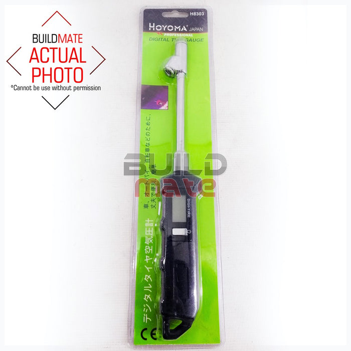 HOYOMA Digital Tire Gauge H8303 •BUILDMATE• HYMHT