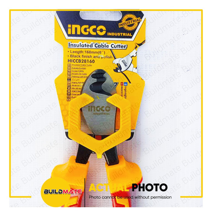 INGCO Insulated Cable Cutter 6" HICCB28160  •BUILDMATE• IHT