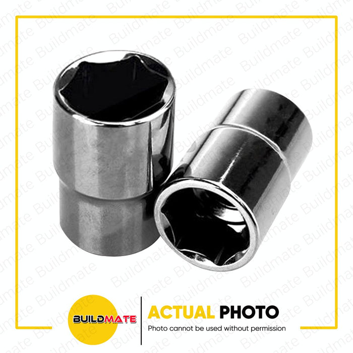 INGCO 1/2 Hexagonal Socket CR-V 24mm, 25mm, 27mm, 28mm, 29mm, 30mm, 32mm SOLD PER PIECE IHT