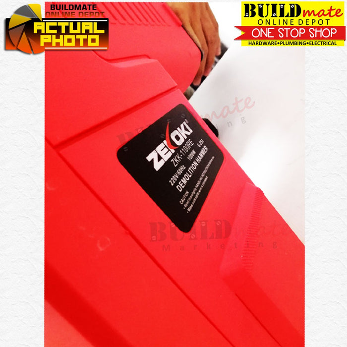 ZEKOKI Demolition Hammer Jack 10KG 1500W ZKK-1100RE •NEW ARRIVAL!•
