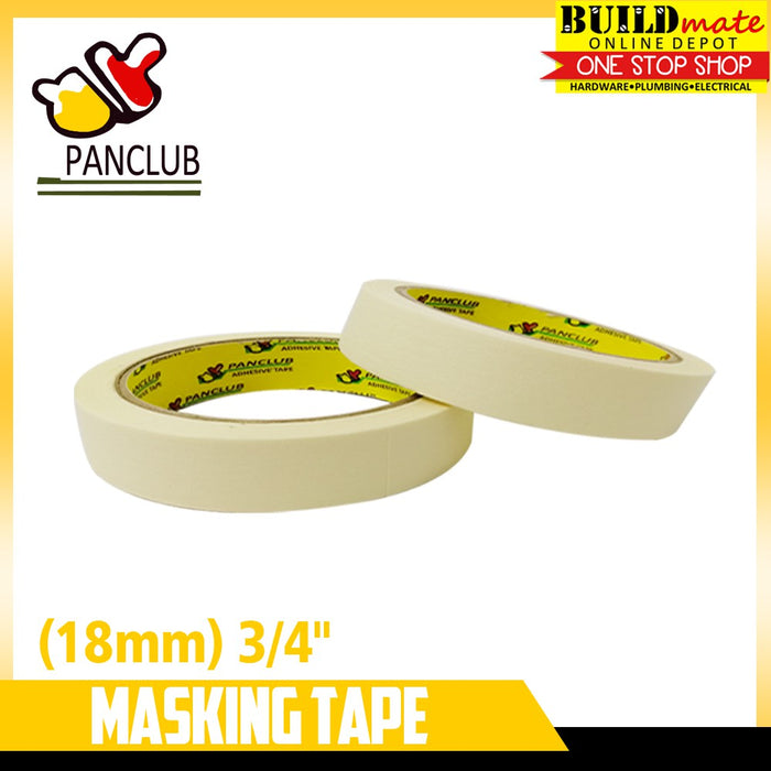 PANCLUB Masking Tape 3/4" 18mm