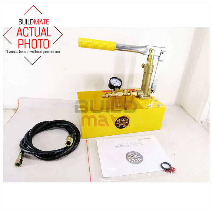 MEGA Hydraulic Pressure Hand Test Pump 500PSI MHTP500 •BUILDMATE•