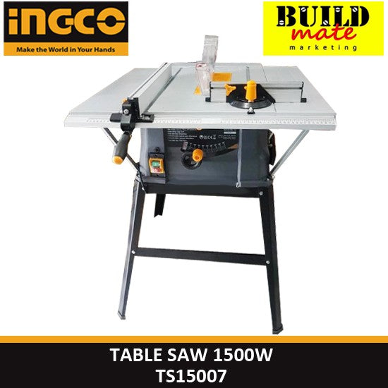 INGCO Table Saw 1500W TS15007 •BUILDMATE• IPT