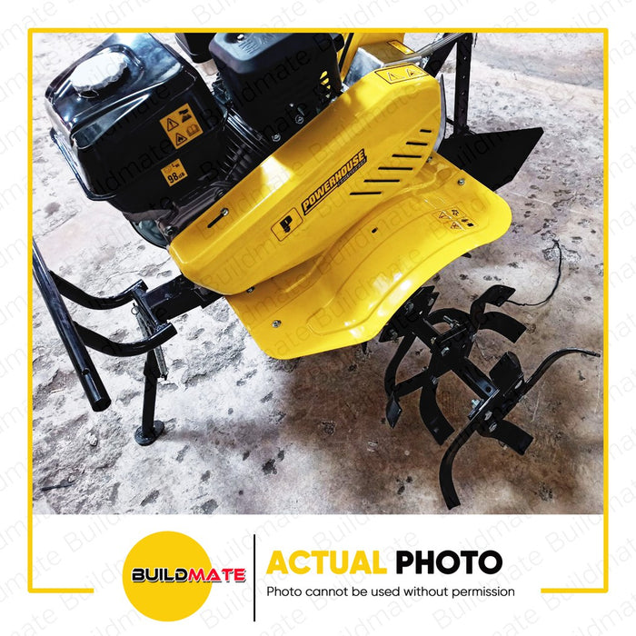 POWERHOUSE 7.5HP GASOLINE Industrial Tiller Machine with 32PCS Ticker Blades PHIG-900-7.5HP PHI