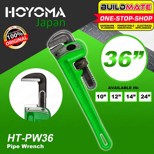 HOYOMA JAPAN Pipe Wrench Wrenches 36" HT-PW36 AUTHENTIC 100% ORIGINAL / AUTHENTIC •BUILDMATE
