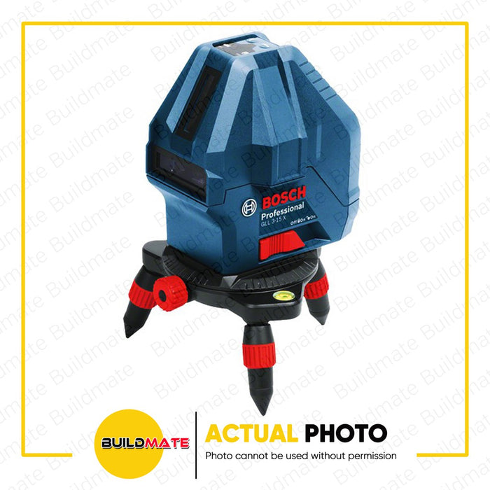 BOSCH Professional GLL 3-15 X Levelling 3 Line Laser with 4xAA BATTERY 0601063M80 100% ORIGINAL BMT