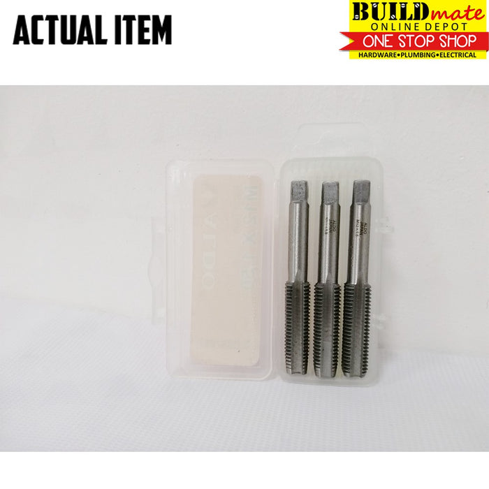 ALDO Hand Taps taper Plug Bottoming 3PCS/SET •BUILDMATE• 