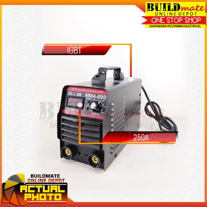 COMPACT JAPAN 250A IGBT Inverter Welding Machine MMA-250 ++ FREE YUKO GOGGLES •BUILDMATE•