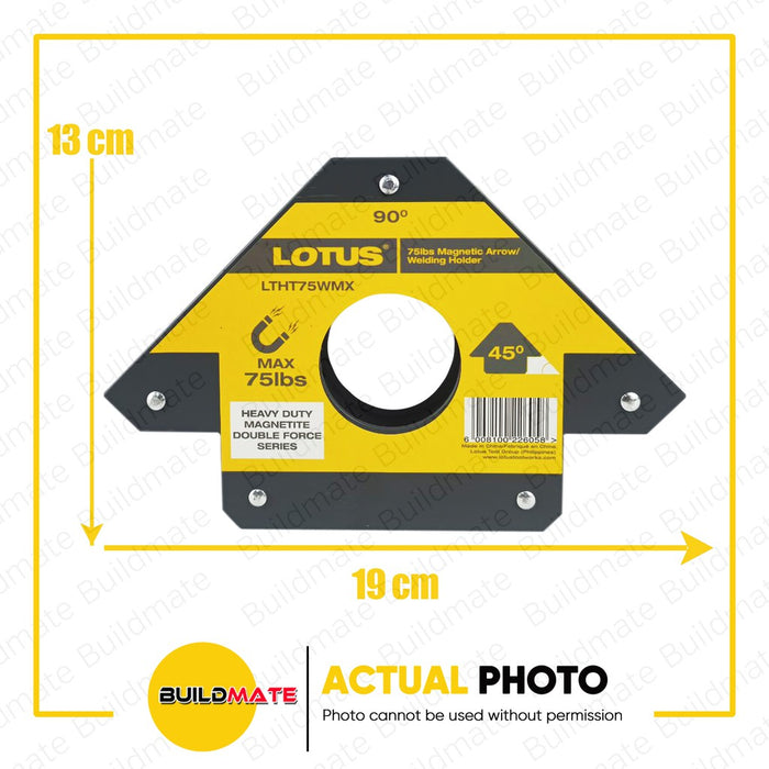 LOTUS Steel Magnetic Welding Holder Magnet 3" | 4" | 5" SOLD PER PIECE •BUILDMATE• LHT