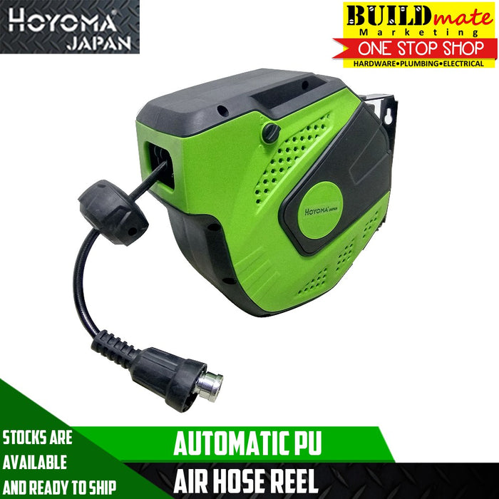 Hoyoma Automatic PU Air Hose Reel AH21 •BUILDMATE• HYMHT