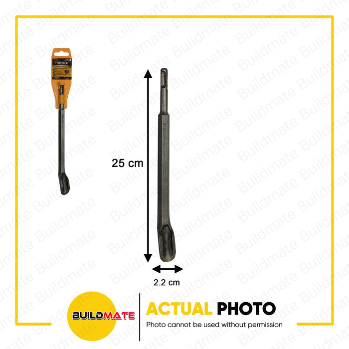 HOTECHE SDS Grooving 14 x 250 x 22mm Cr-V HTC-540104 •BUILDMATE•