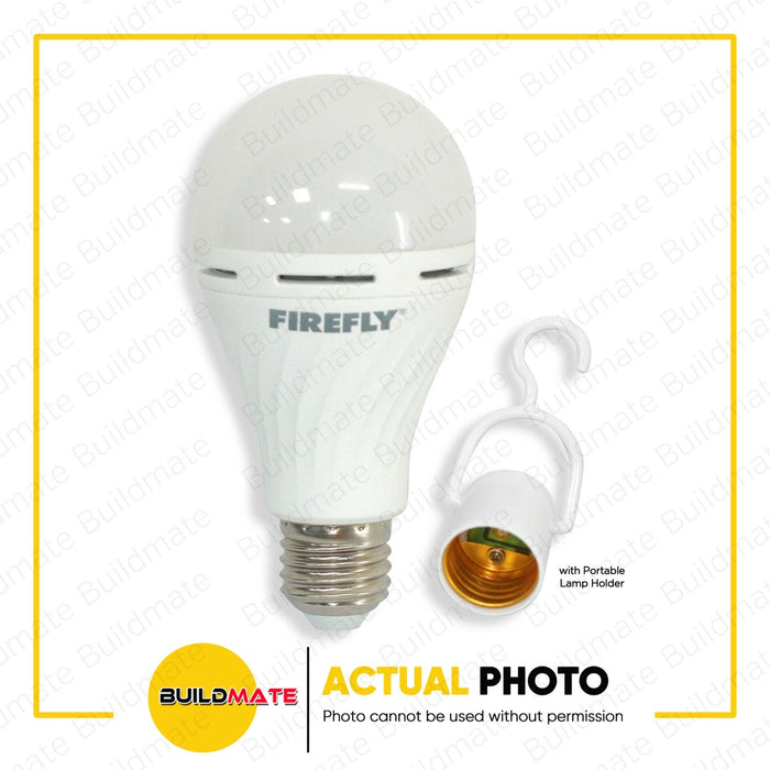 FIREFLY Rechargeable Emergency Light Led Bulb 5W FEL105DL •BUILDMATE•