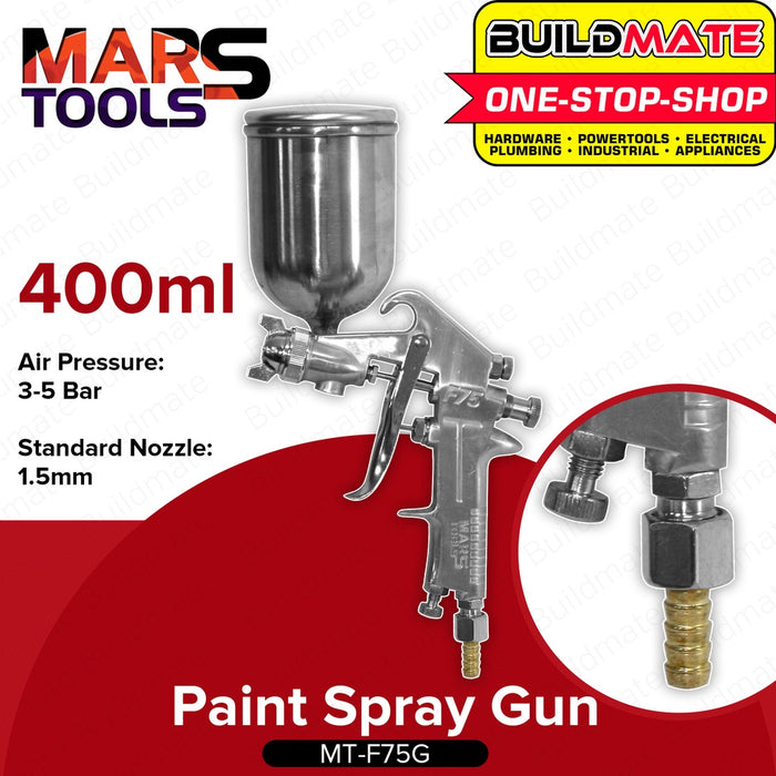 Mars Tools Air Pneumatic Paint Spray Gun GRAVITY / SUCTION Type •BUILDMATE•