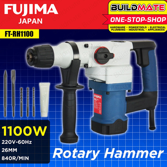 FUJIMA JAPAN Rotary Hammer 1100W  26mm FT-RH1100 •BUILDMATE•