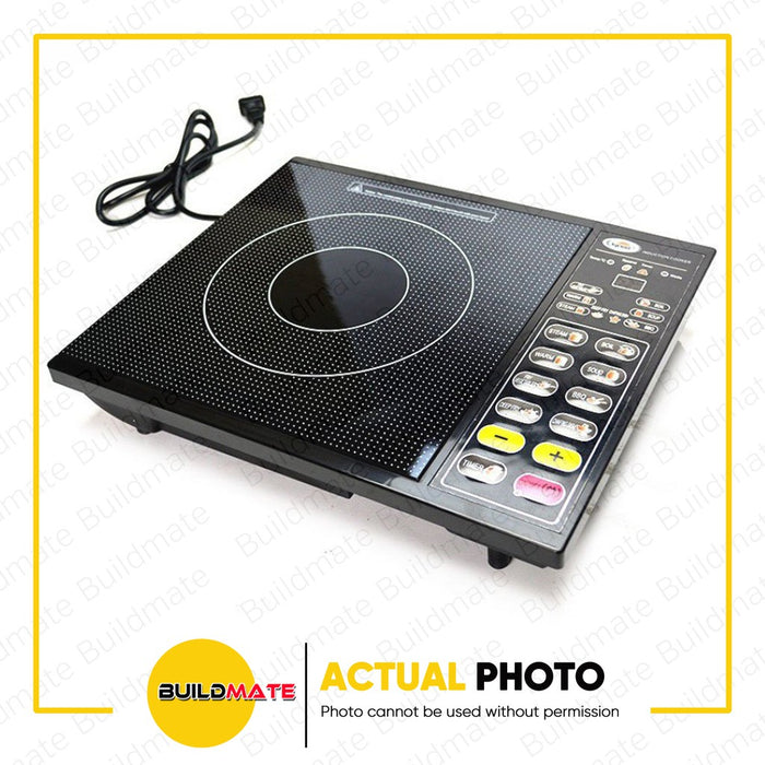 KYOWA Single Induction Cooker Stove Crystal Glass Plate KW3635 BUILDM Buildmate