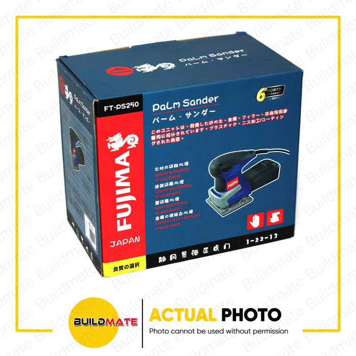FUJIMA JAPAN Palm Sander 250W FT-PS250 •BUILDMATE•