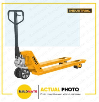 BUILDMATE Wadfow Hand Pallet Truck 2500kg - 3000kg Hydraulic Jack Forklift Truck Pallet Jack HHPT01251 / HHPT01301 - IHT