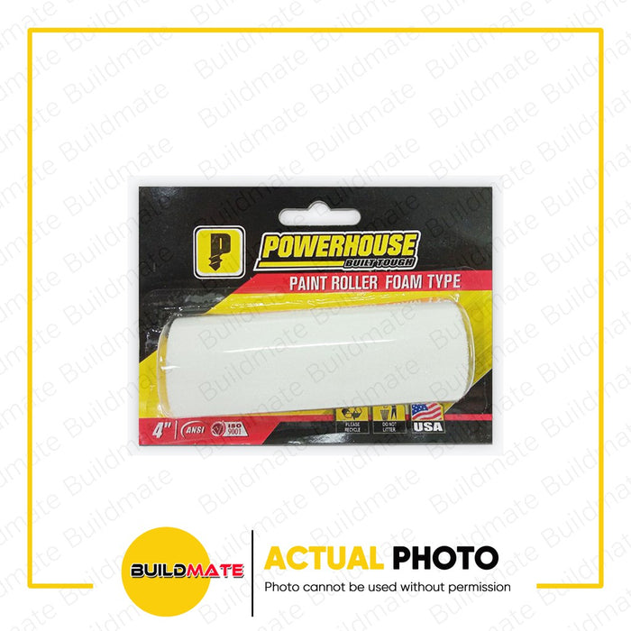 POWERHOUSE Baby Paint Roller Only 4" Foam Type •BUILDMATE• PHHT