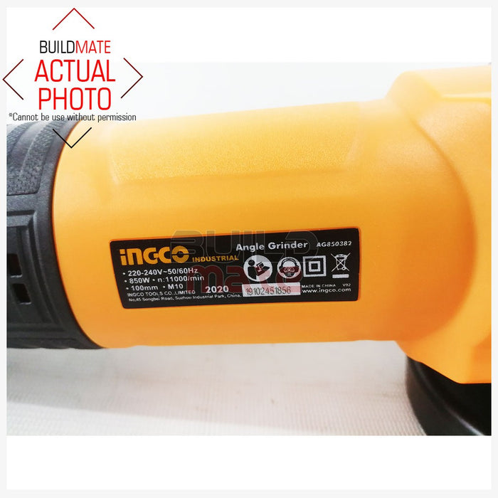 INGCO Angle Grinder 850W AG850382 / AG850383 •BUILDMATE• IPT