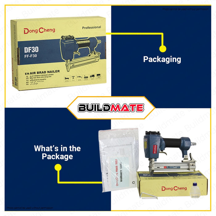 DONG CHENG Air Stapler 4-8 Bar 8mm DF30 •BUILDMATE•