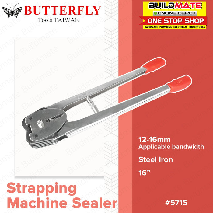 BUTTERFLY Strapping Machine Sealer 16" #571S •BUILDMATE•