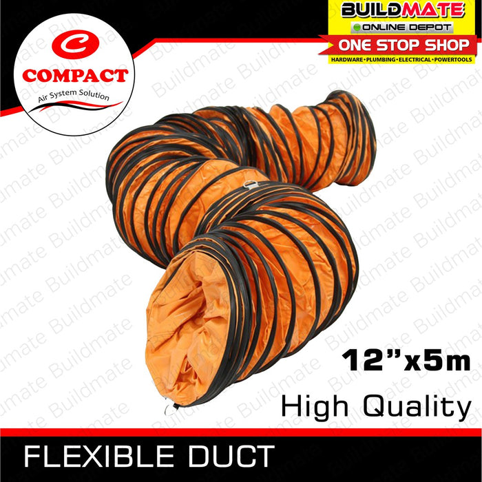 Duct Hose for Air Ventilator 5 meter 10" |  12" SOLD PER PIECE •BUILDMATE•