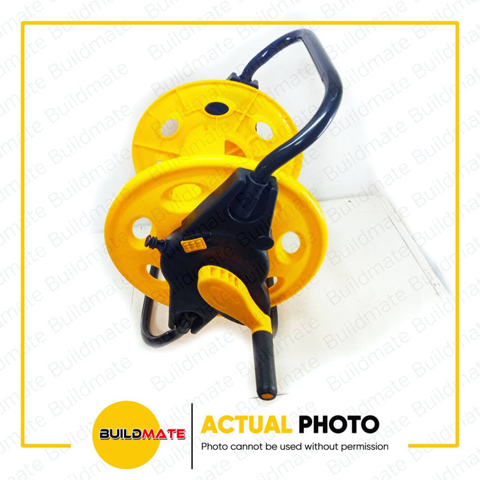HOTECHE Garden Hose Reel Cart 45m 1/2" 373401 •BUILDMATE•