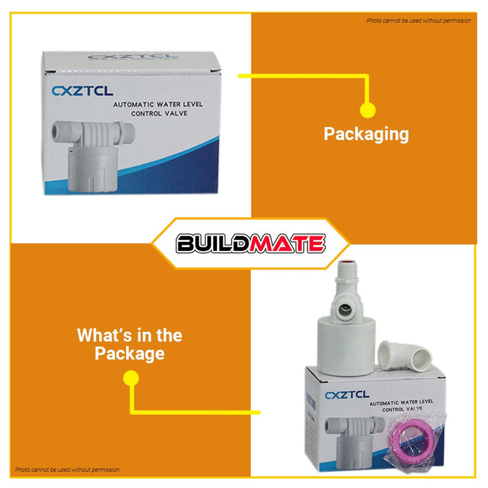 CXZTCL (Inside Type TOP INLET) Automatic Water Level Control Float Valve Switch •BUILDMATE•