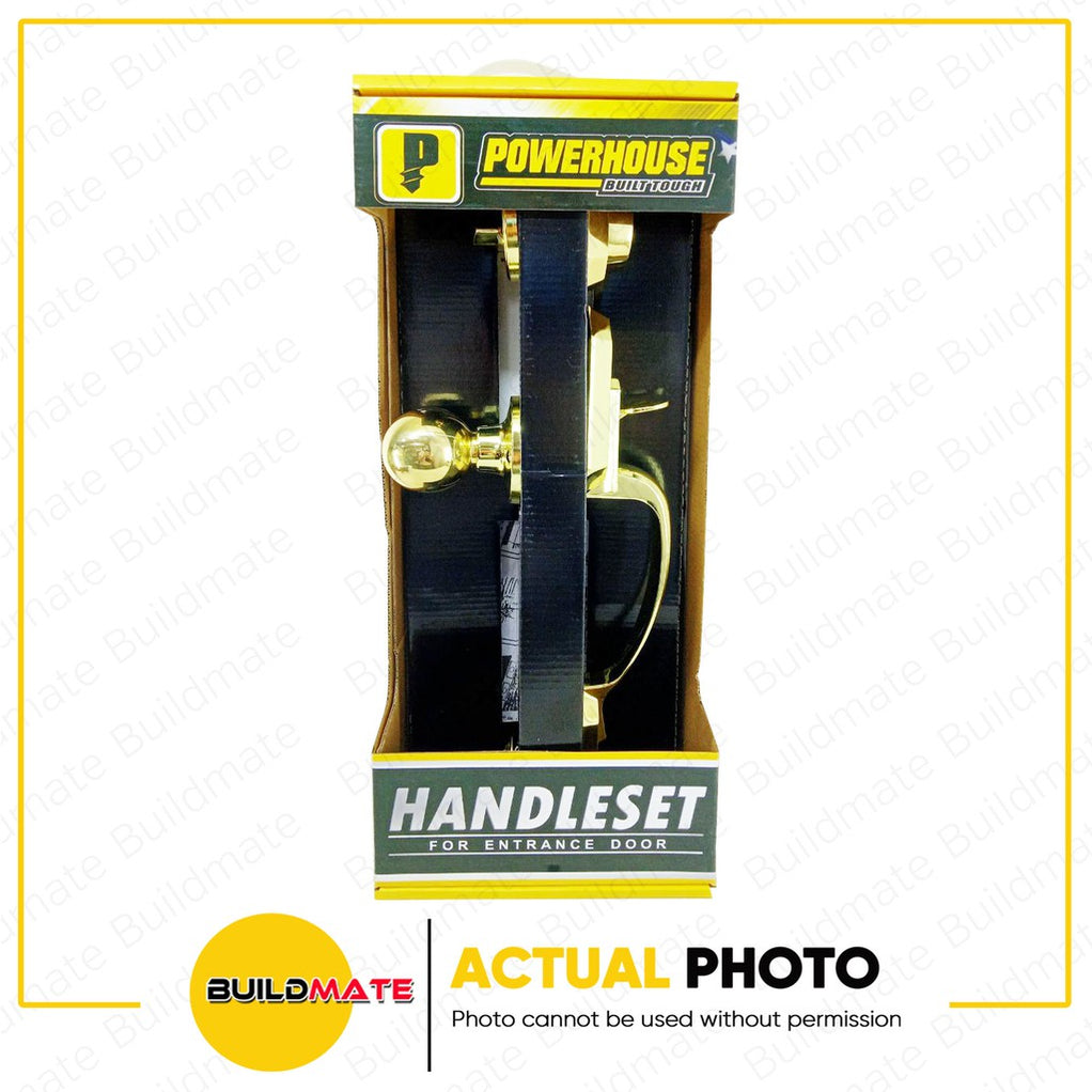 BUILDMATE Powerhouse PRO SERIES Entrance Handle Set PH8011ABET Antique ...