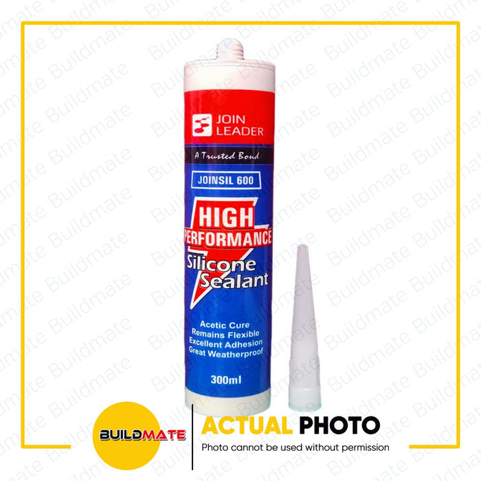 JOINSIL 600 High Performance Silicone Silicon Sealant Acetic Clear with MSDS Certification •BUILDMATE• 
