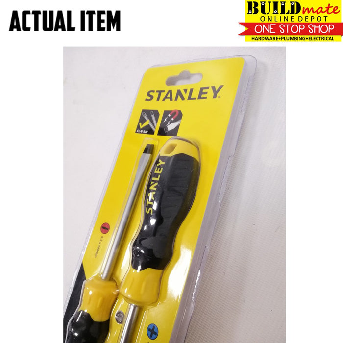 STANLEY Cushion Grip Magnetic Tip Screwdriver 2PCS/SET 66670 SHT