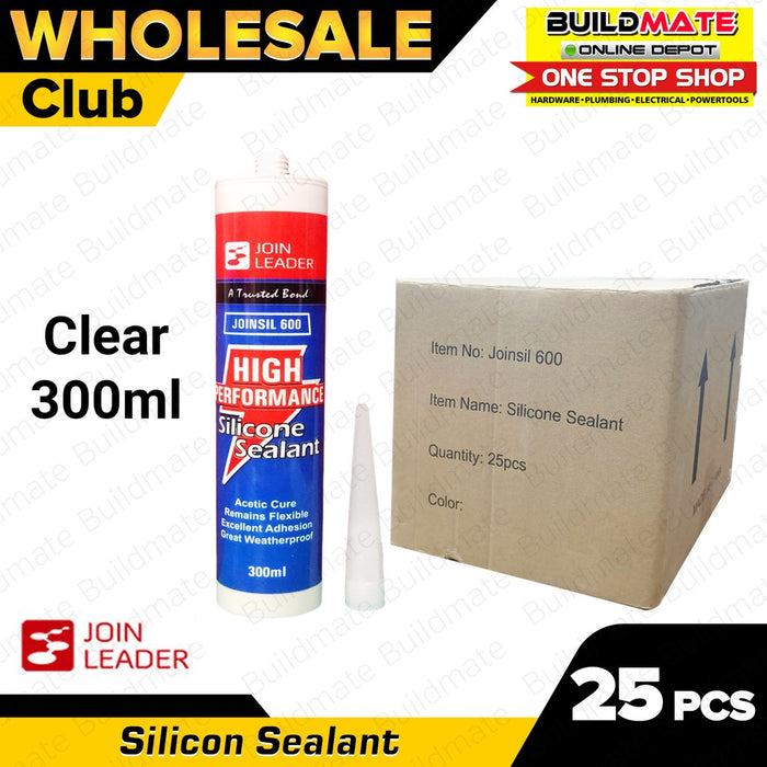 [WHOLESALE] JOINSIL Silicon Sealant Clear 25PCS/BOX •BUILDMATE•