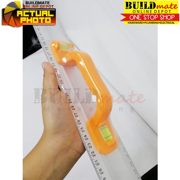 INGCO Ruler with Handle Aluminum Ruler with Spirit Level 60cm Bubble Spirit HAR01060 •BUILDMATE• IHT