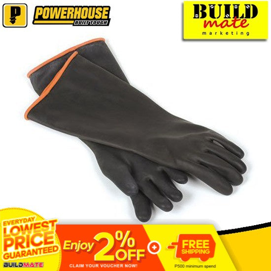 Powerhouse Industrial Rubber Gloves PHHT - Main Image