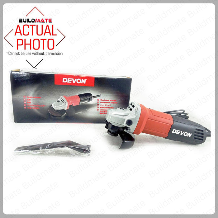 DEVON GERMANY Industrial Heavy Duty Angle Grinder 710W 2827-7-100B •BUILDMATE•