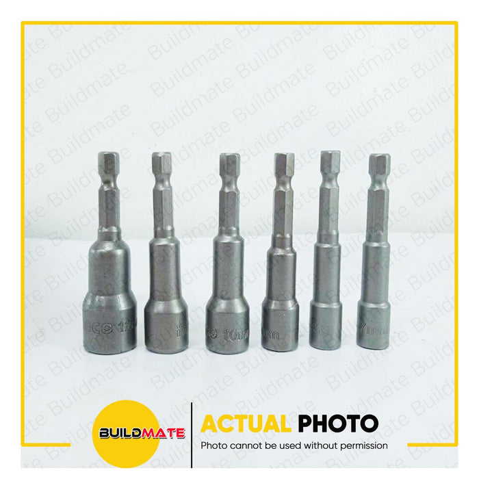 INGCO 6PCS Magnetic Nut Set AMN65061 •BUILDMATE• IHT