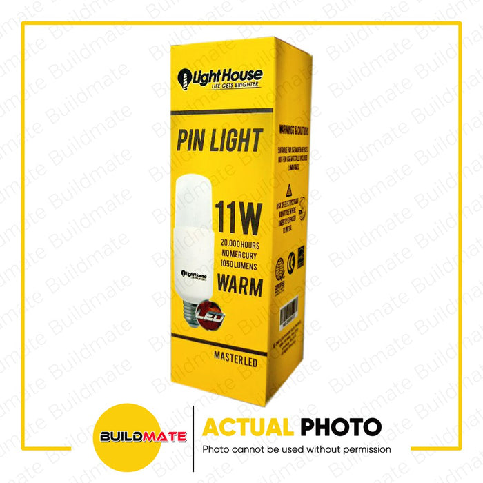 LIGHTHOUSE LED Pin Light 11W 6500K •BUILDMATE• PHLH