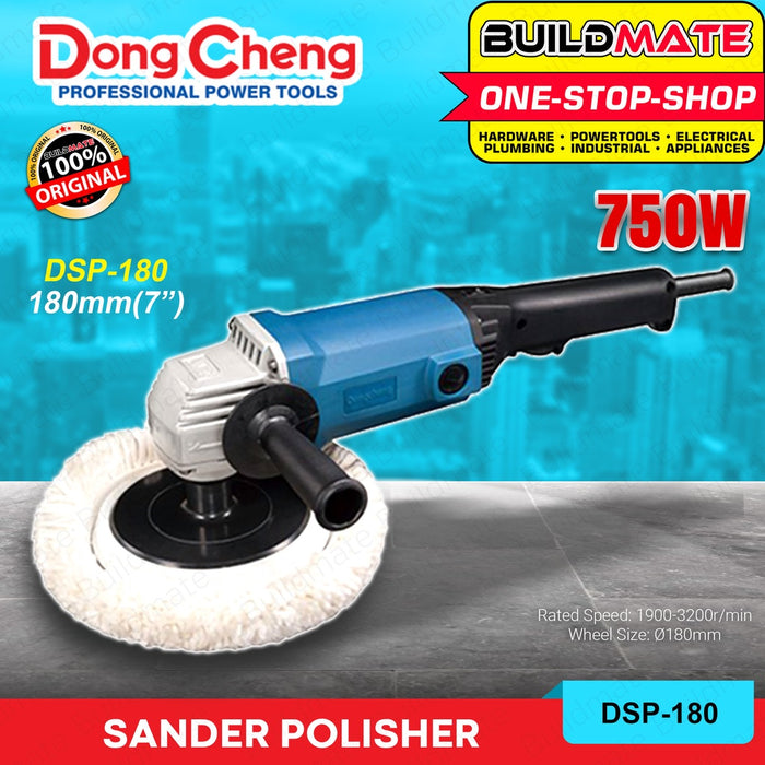 DONG CHENG Angle Polisher Sander 750W DSP-180 •BUILDMATE•