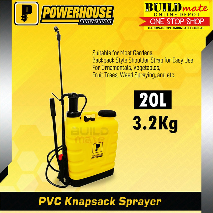 BUILDMATE Powerhouse Knapsack Sprayer 20L 3.2Kg - PHHT