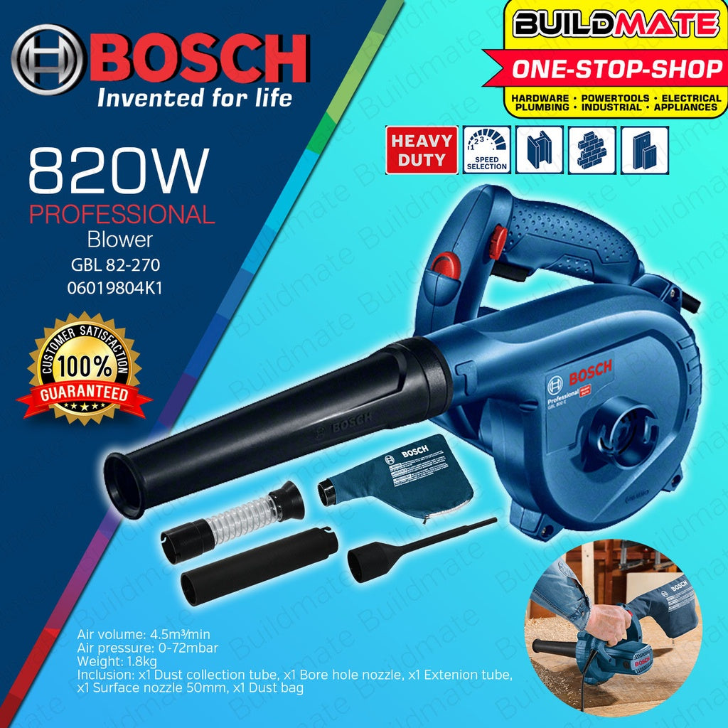 Bosch GBL 18V-120 Heavy Duty Cordless Air Blower (Solo Tool), 270
