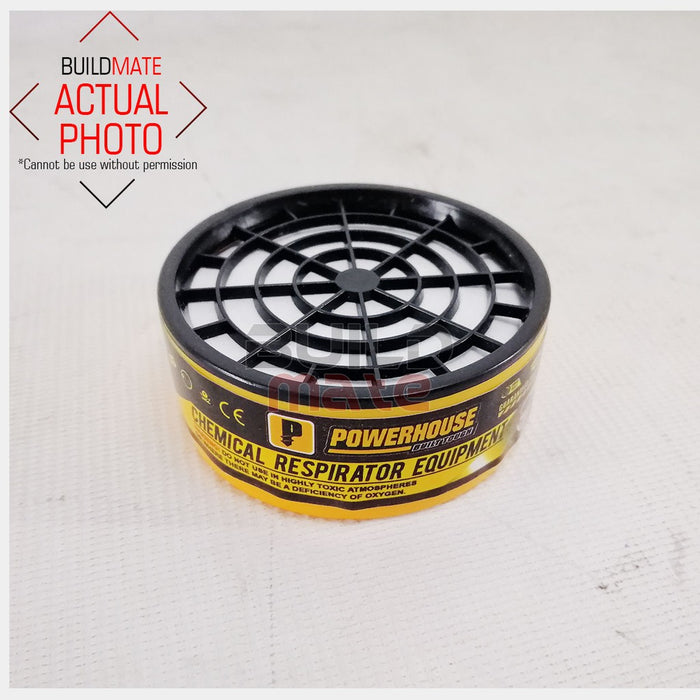 POWERHOUSE Chemical Respirator Equipment CARTRIDGE •BUILDMATE• PHHT
