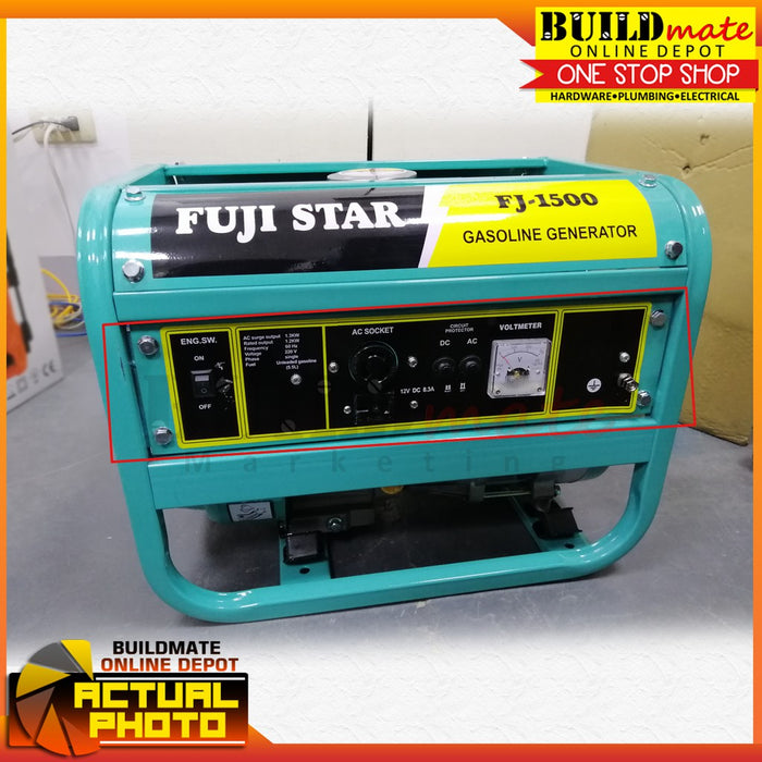 FUJISTAR Gasoline Generator FJ-1500 / NORTON •BUILDMATE•