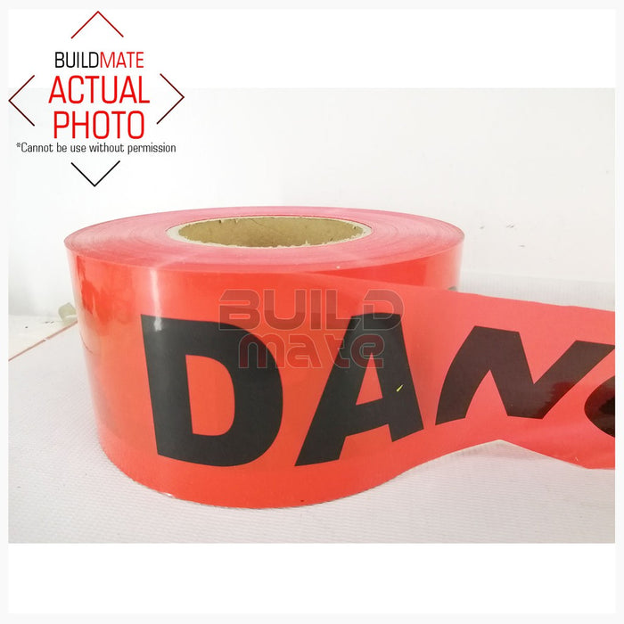 Safety Red DANGER Tape Roll 3