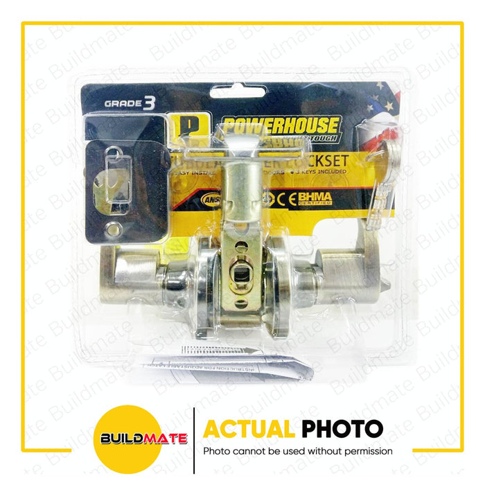 Buildmate Hardware BUILDMATE Powerhouse PRO SERIES Curved Tubular Entrance Lever Lockset ...