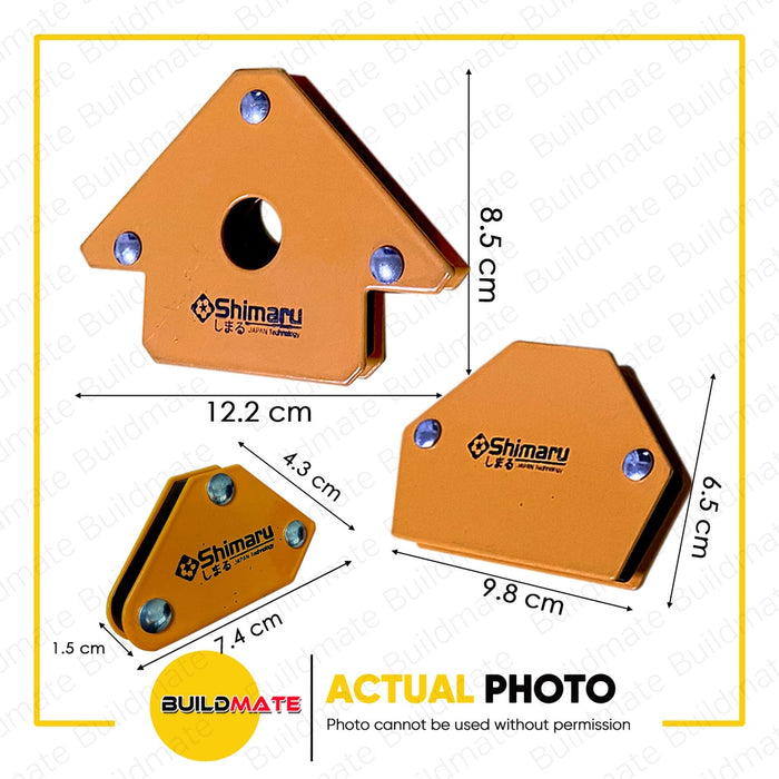 SHIMARU JAPAN 6 PCS Magnetic Welding Positioner Magnet Holder •BUILDMATE•