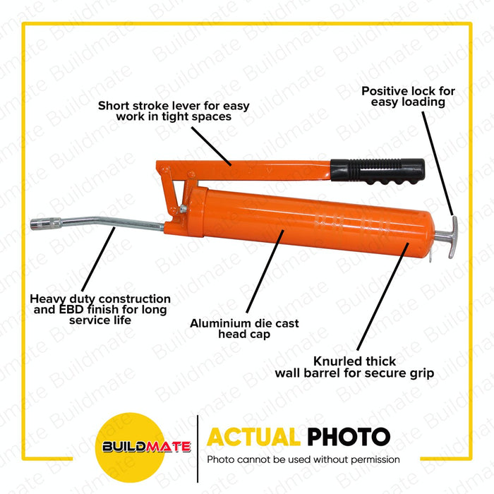 BUTTERFLY Industrial Soft Close Lever Action Grease Gun Heavy Duty  400cc 14OZ  #453 •BUILDMATE•