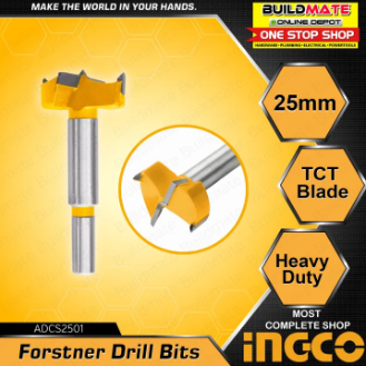 INGCO Forstner Drill Bits 25mm ADCS2501 •BUILDMATE• IHT