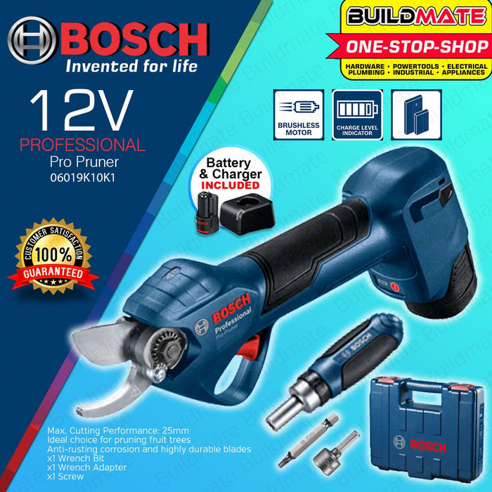 Bosch electric online pruning shears